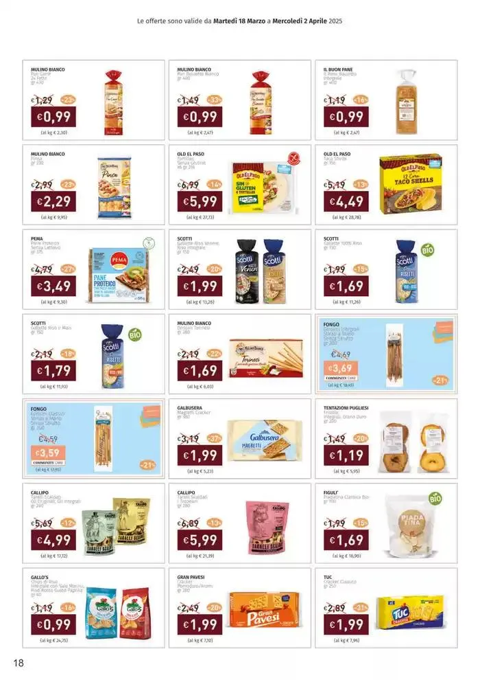 Fresca, genuina, artigianale! da 18 marzo a 2 aprile di 2025 - Pagina del volantino 18