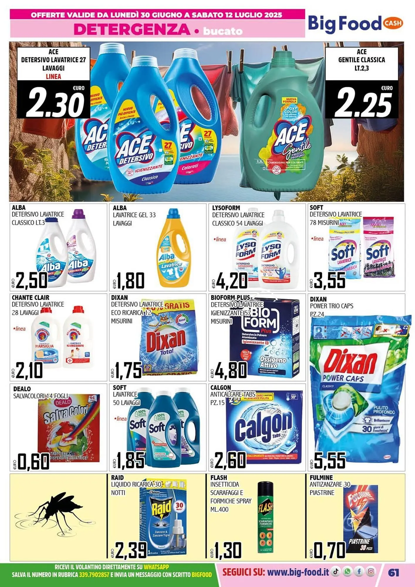 Volantino Big Food da 30 giugno a 12 luglio di 2025 - Pagina del volantino 61