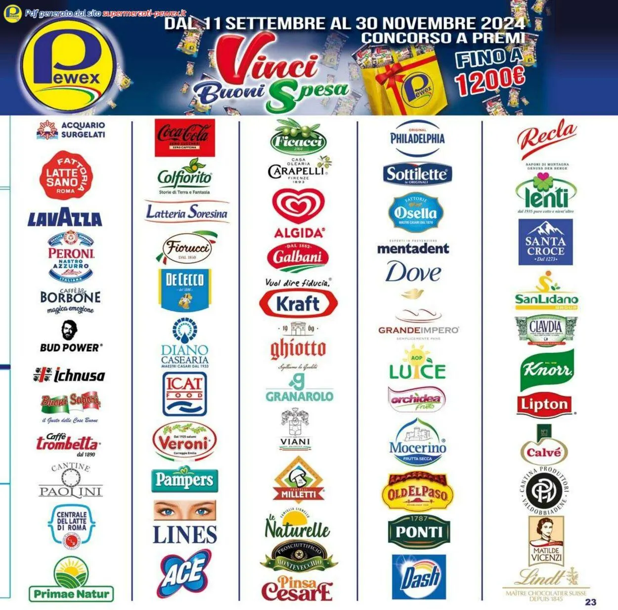 Pewex Volantino attuale da 26 novembre a 10 dicembre di 2024 - Pagina del volantino 23