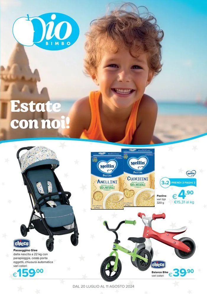 Estate con noi! da 22 luglio a 11 agosto di 2024 - Pagina del volantino 1