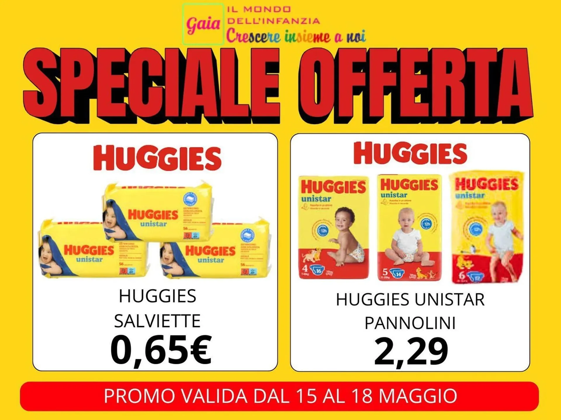 Volantino Sanitaria Gaia da 15 maggio a 18 maggio di 2026 - Pagina del volantino 1