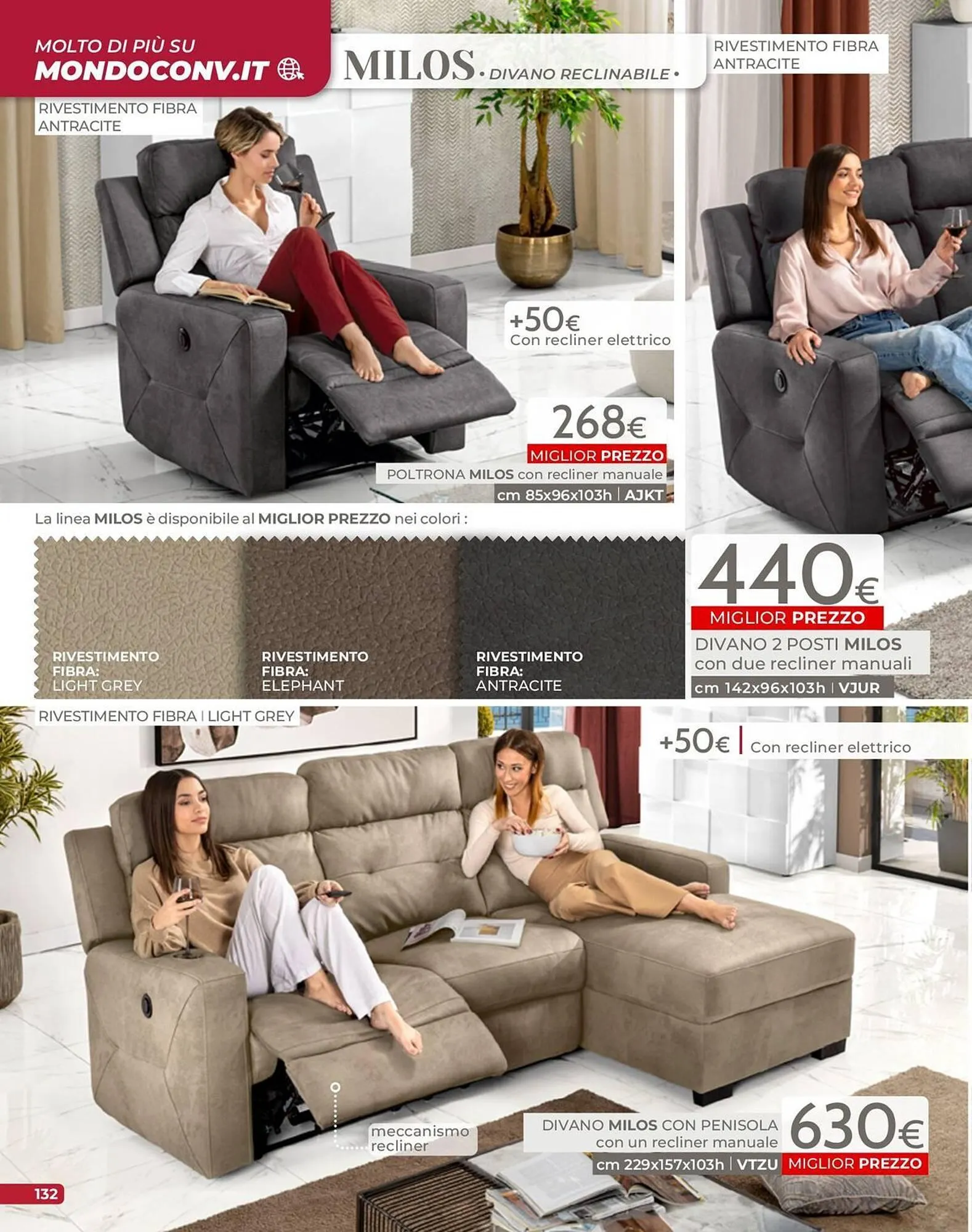 volantino Mondo Convenienza da 1 settembre a 31 dicembre di 2025 - Pagina del volantino 134