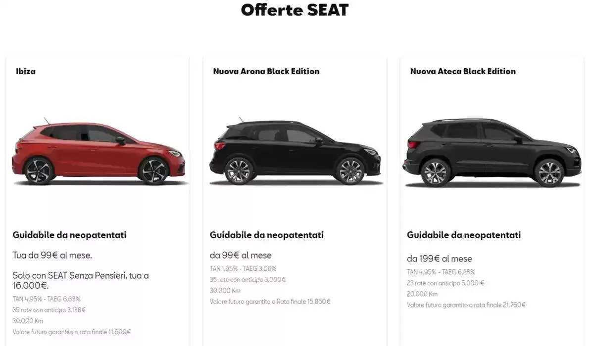 Offerte Seat - 1