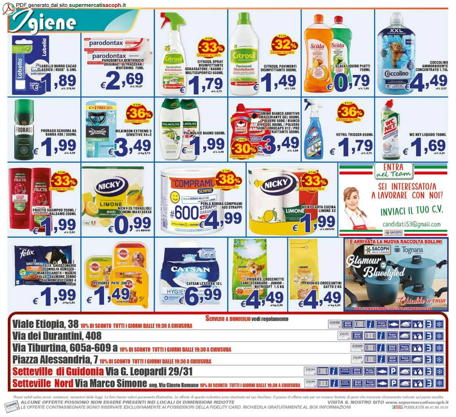 Volantino Sacoph da 24 novembre a 4 dicembre di 2023 - Pagina del volantino 12