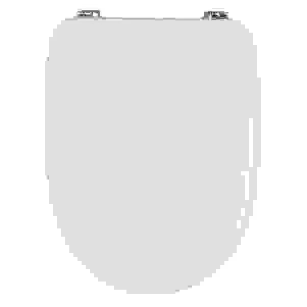 COPRIWATER ARETUSA IN MDF VERNICIATO BIANCO CON CERNIERE IN METALLO CROMATO