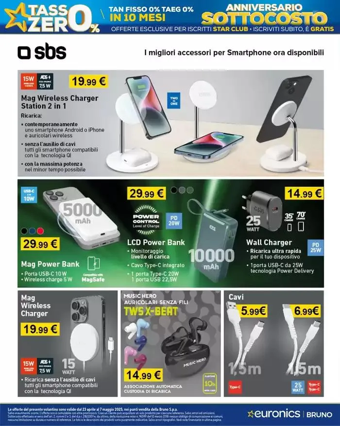Anniversario sottocosto da 23 aprile a 7 maggio di 2025 - Pagina del volantino 28