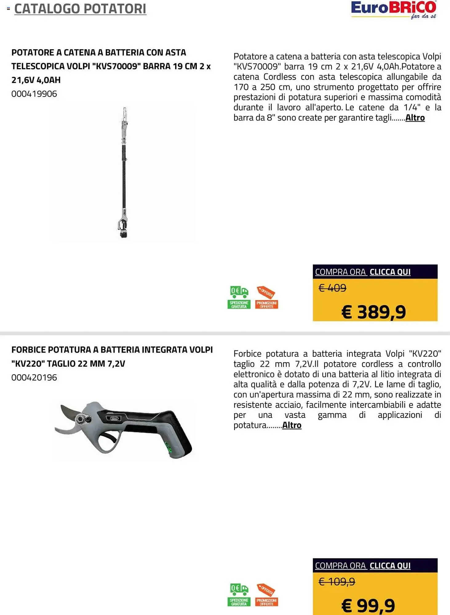 Volantino Eurobrico da 23 luglio a 31 dicembre di 2025 - Pagina del volantino 20