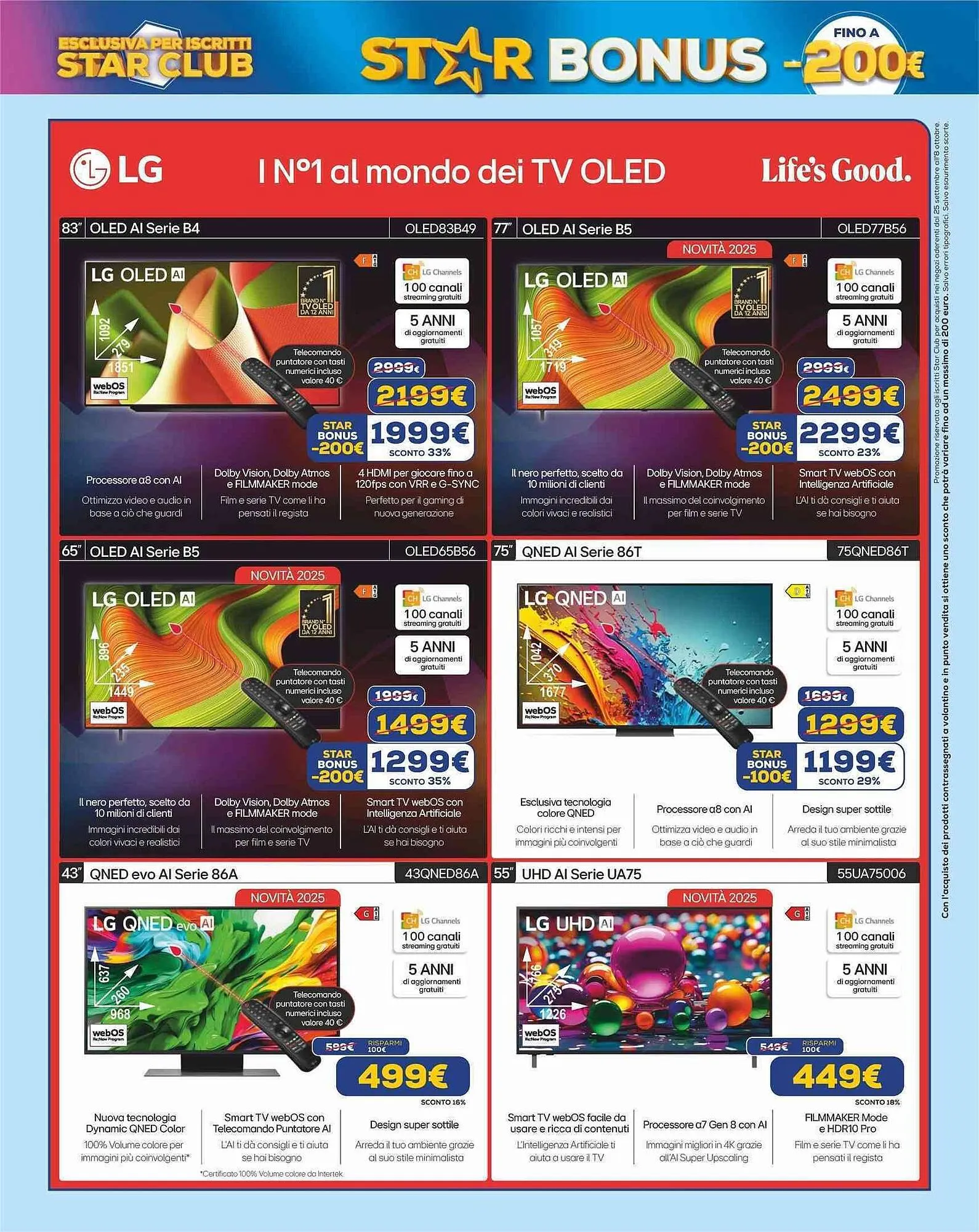 Volantino Euronics da 25 settembre a 8 ottobre di 2025 - Pagina del volantino 7
