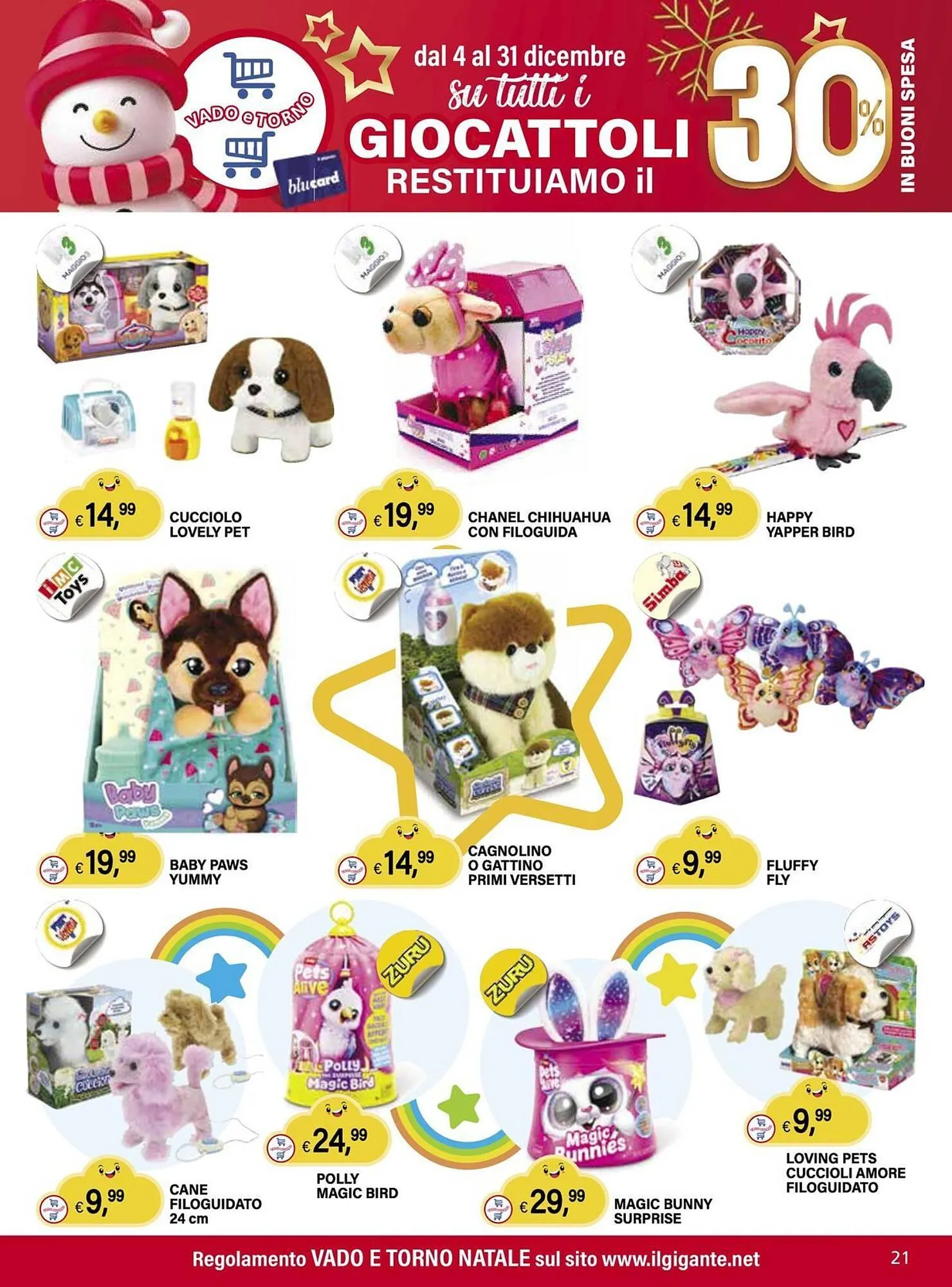 Volantino Il Gigante da 4 dicembre a 31 dicembre di 2025 - Pagina del volantino 21
