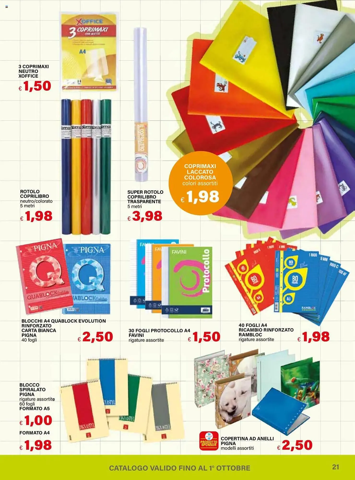 Volantino Il Gigante da 18 agosto a 1 ottobre di 2025 - Pagina del volantino 21