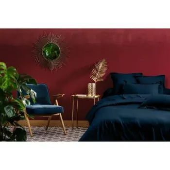 GAMME UNIS SATIN - Lenzuolo matrimoniale in raso di cotone 240x300 cm