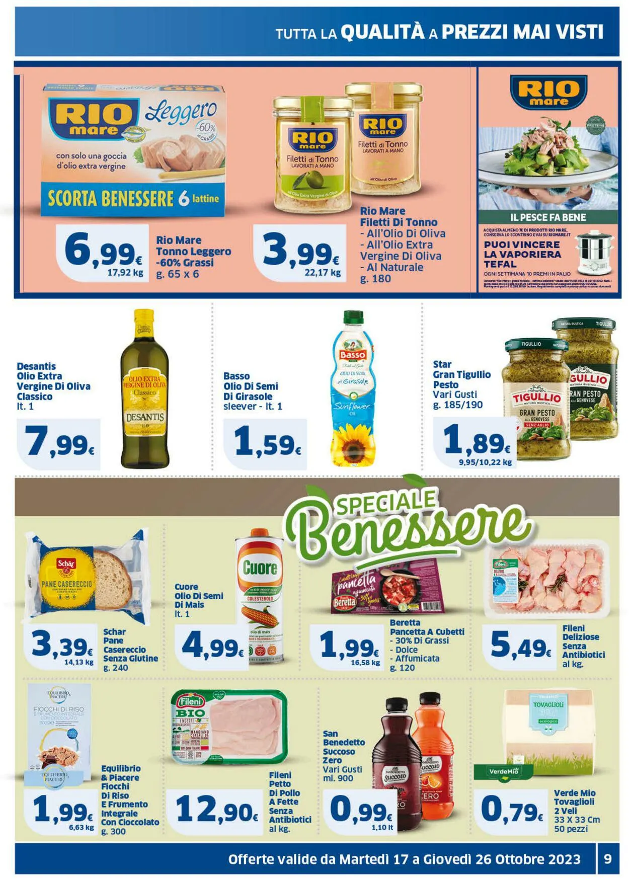 Sigma - Napoli Volantino attuale da 17 ottobre a 26 ottobre di 2023 - Pagina del volantino 9