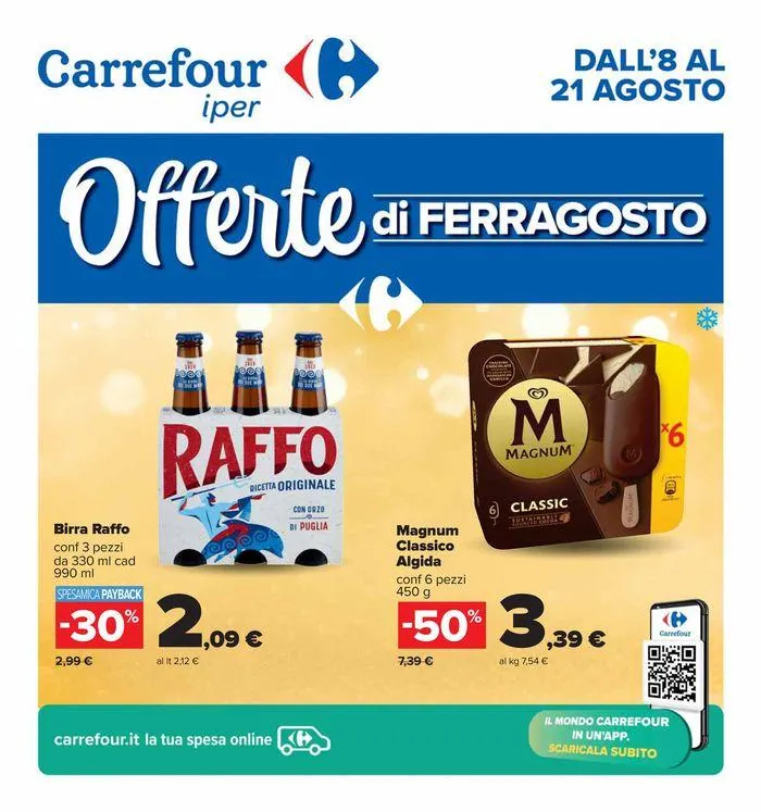 Offerte di ferragosto da 8 agosto a 21 agosto di 2024 - Pagina del volantino 1