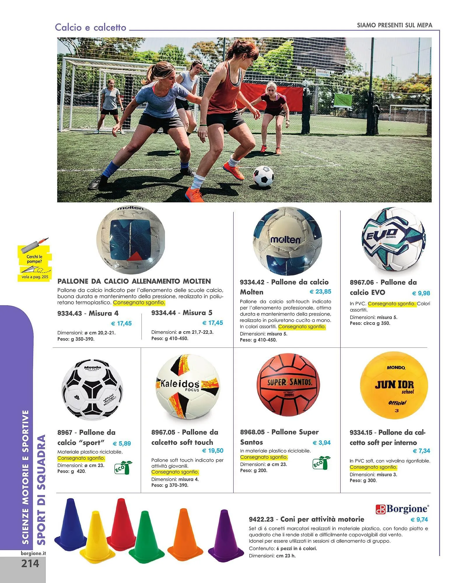 Volantino Borgione Sport da 31 dicembre a 31 dicembre di 2025 - Pagina del volantino 214