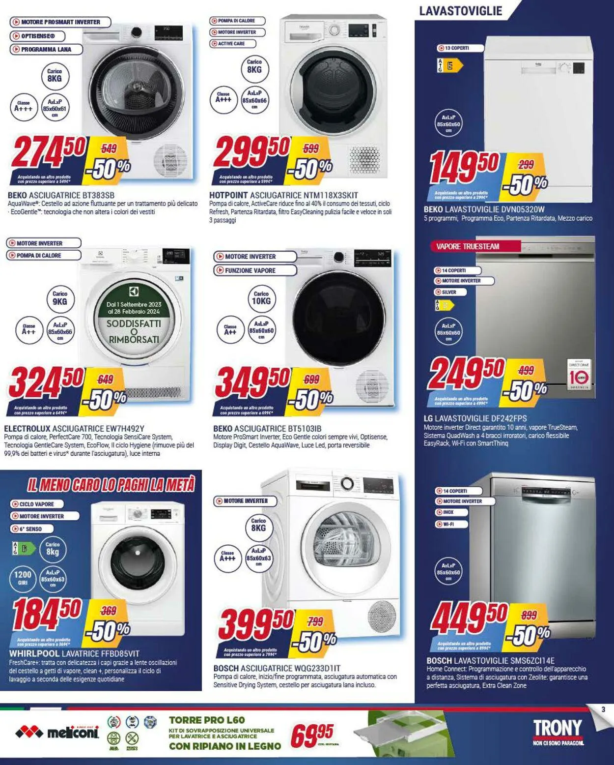 Trony - Palermo Volantino attuale da 30 novembre a 24 dicembre di 2023 - Pagina del volantino 3