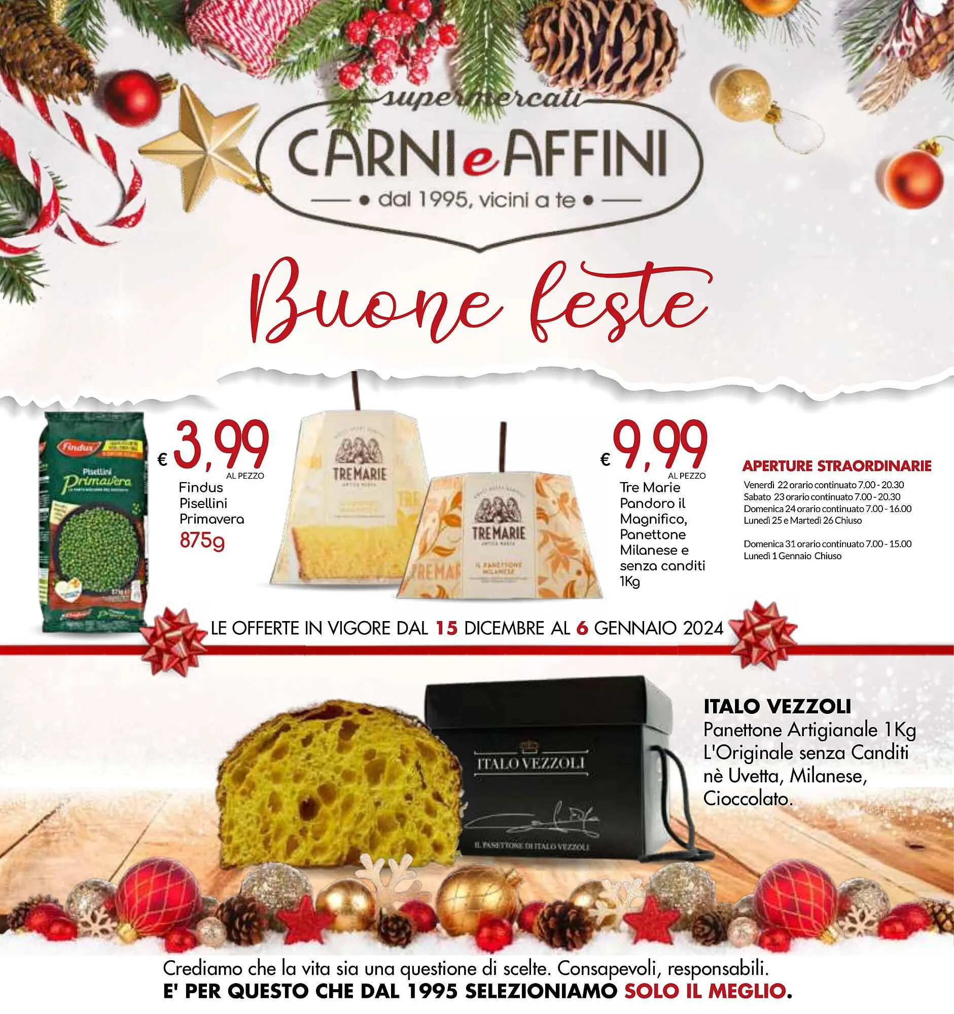 Volantino Carni e Affini Supermercati da 15 dicembre a 6 gennaio di 2024 - Pagina del volantino 