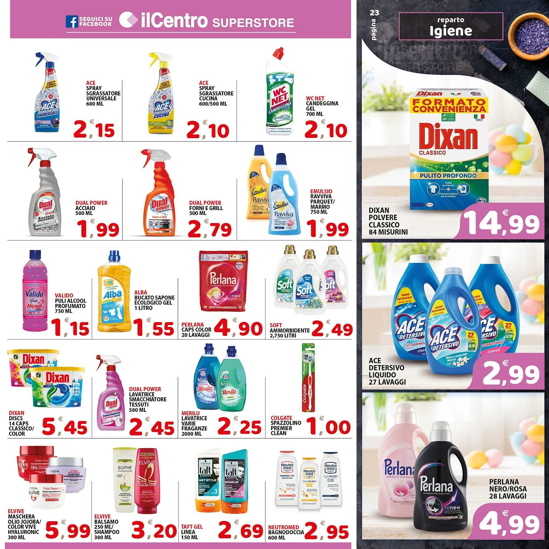 Volantino Il Centro Superstore da 15 aprile a 29 aprile di 2025 - Pagina del volantino 23