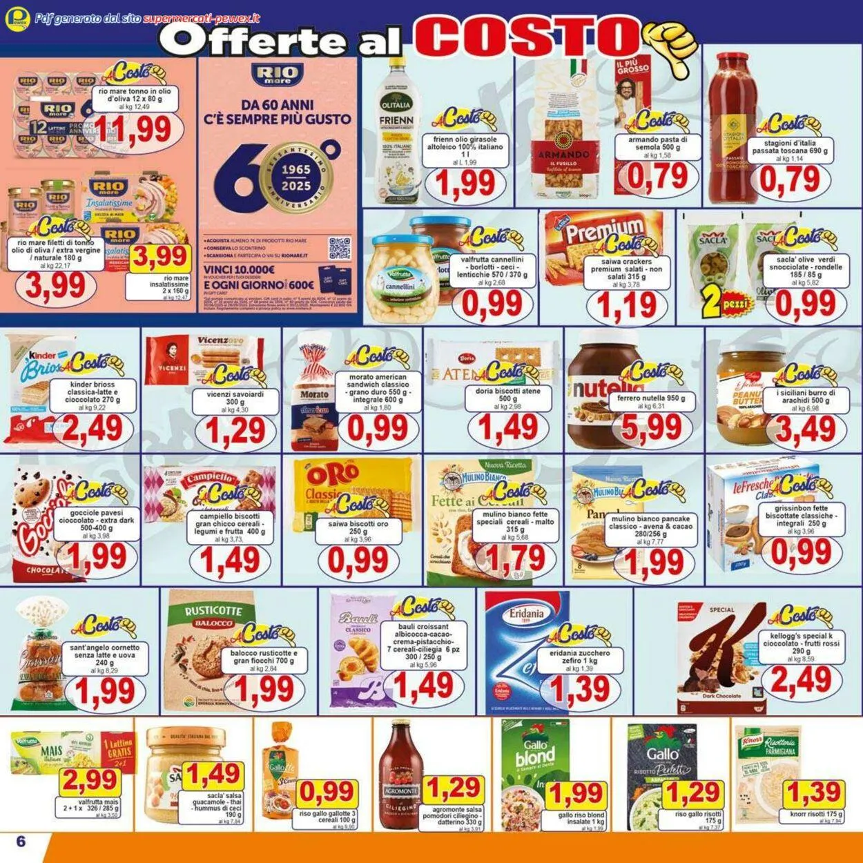 Pewex Volantino attuale da 8 luglio a 22 luglio di 2025 - Pagina del volantino 6