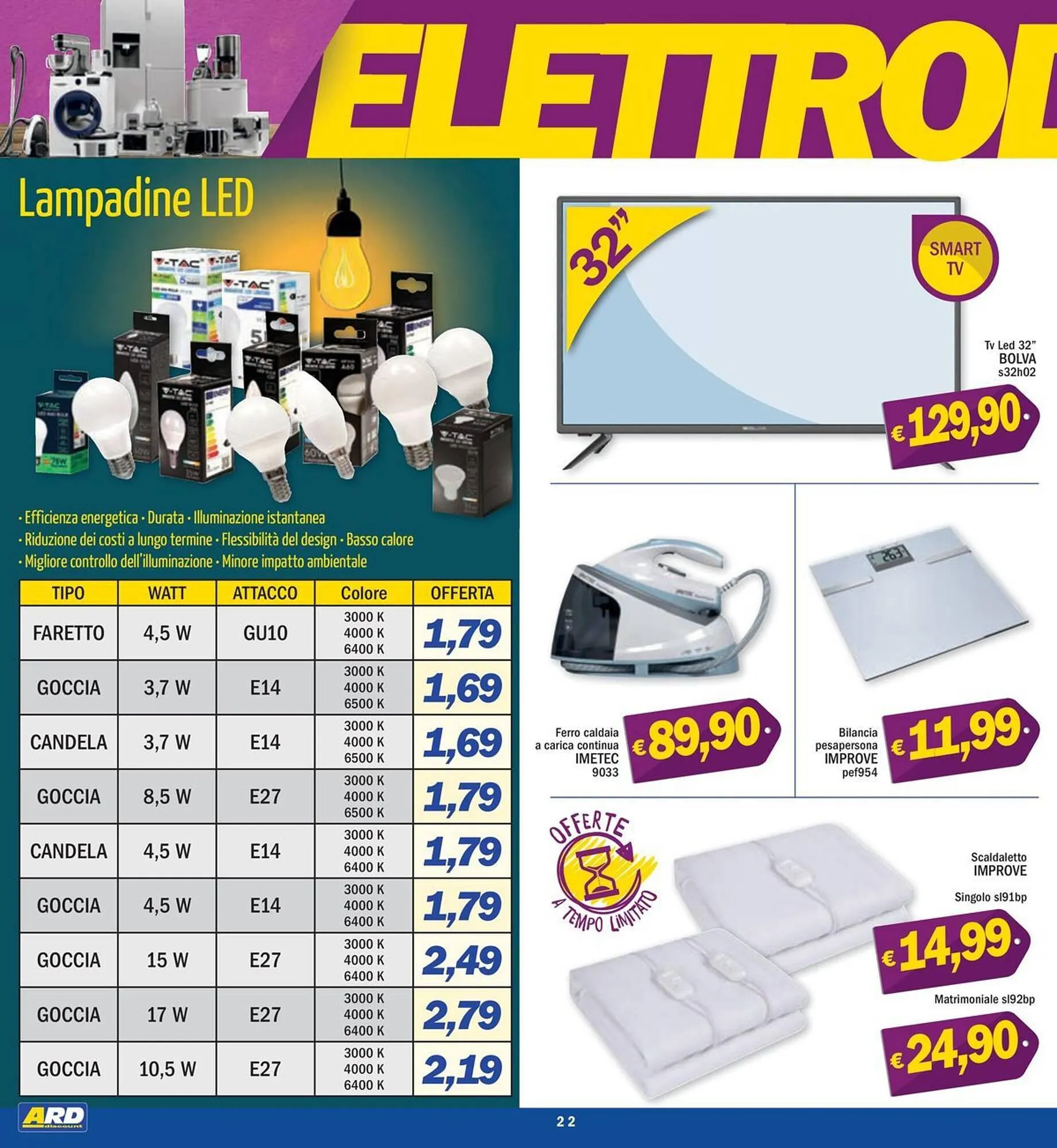 Volantino Ard Discount da 28 dicembre a 7 gennaio di 2024 - Pagina del volantino 22