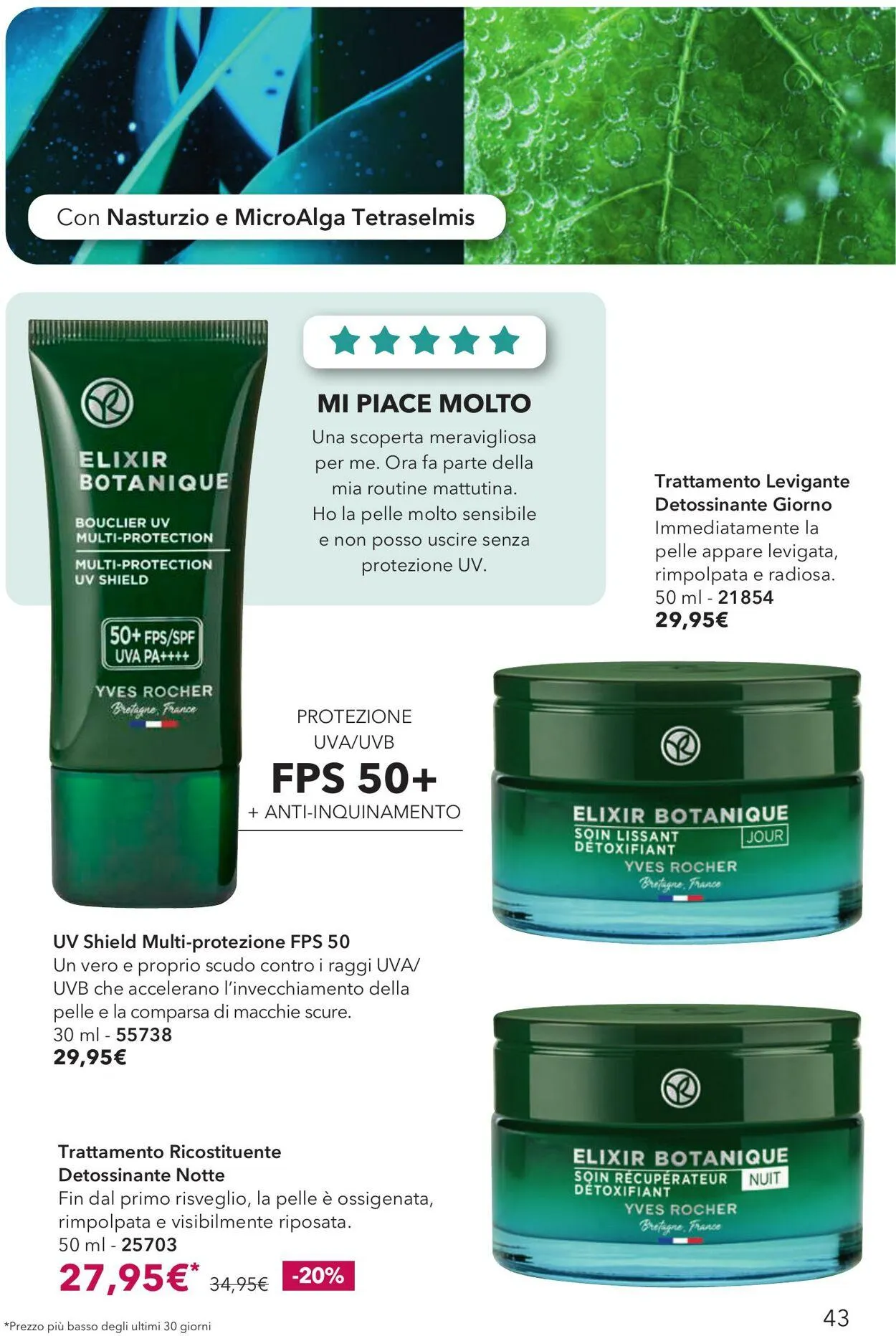 Yves Rocher Volantino attuale da 11 settembre a 25 settembre di 2025 - Pagina del volantino 43