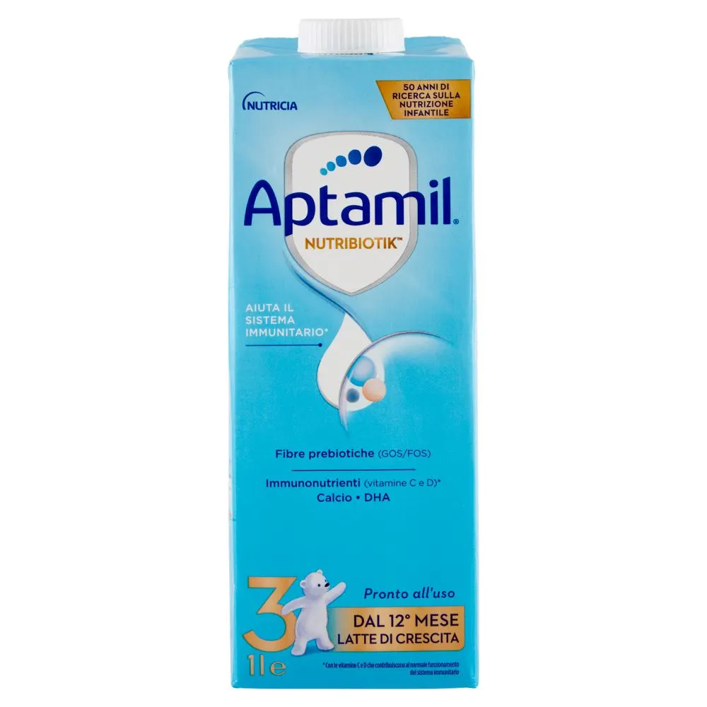 APTAMIL Nutribiotik 3 Latte di Crescita 1L