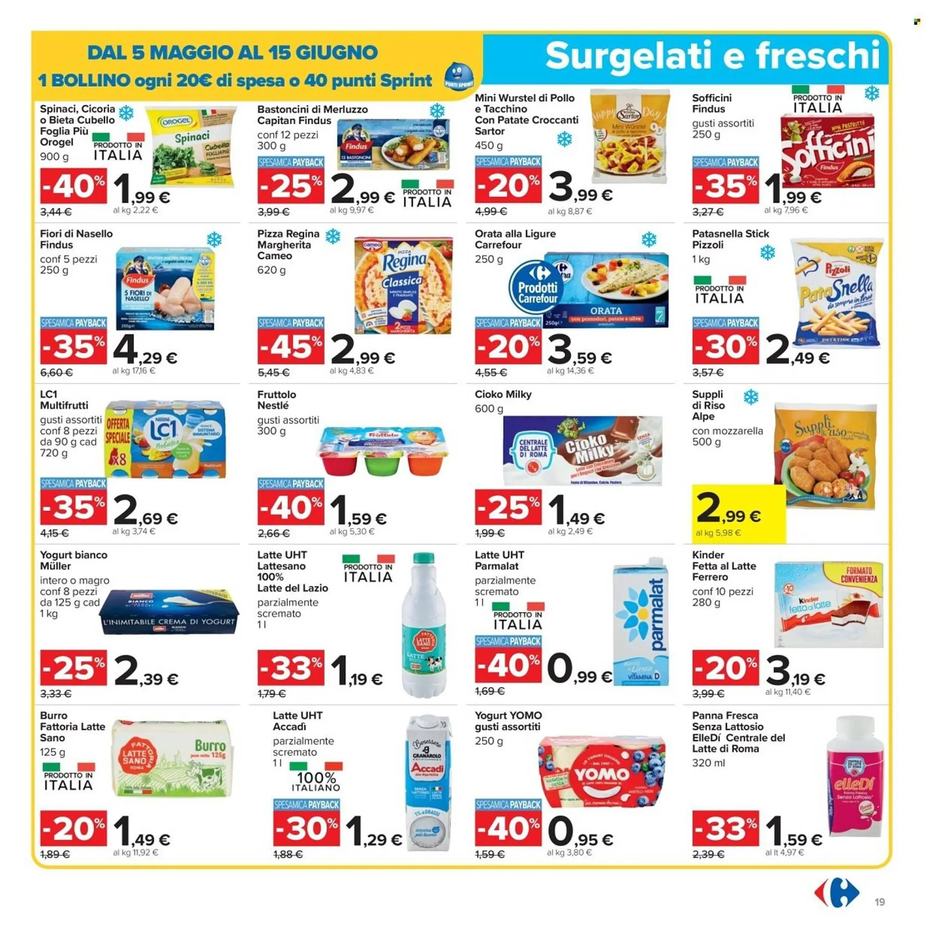 Volantino Carrefour Iper da 16 maggio a 28 maggio di 2025 - Pagina del volantino 19