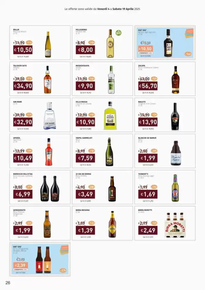 Per Pasqua solo eccellenze! da 4 aprile a 19 aprile di 2025 - Pagina del volantino 26