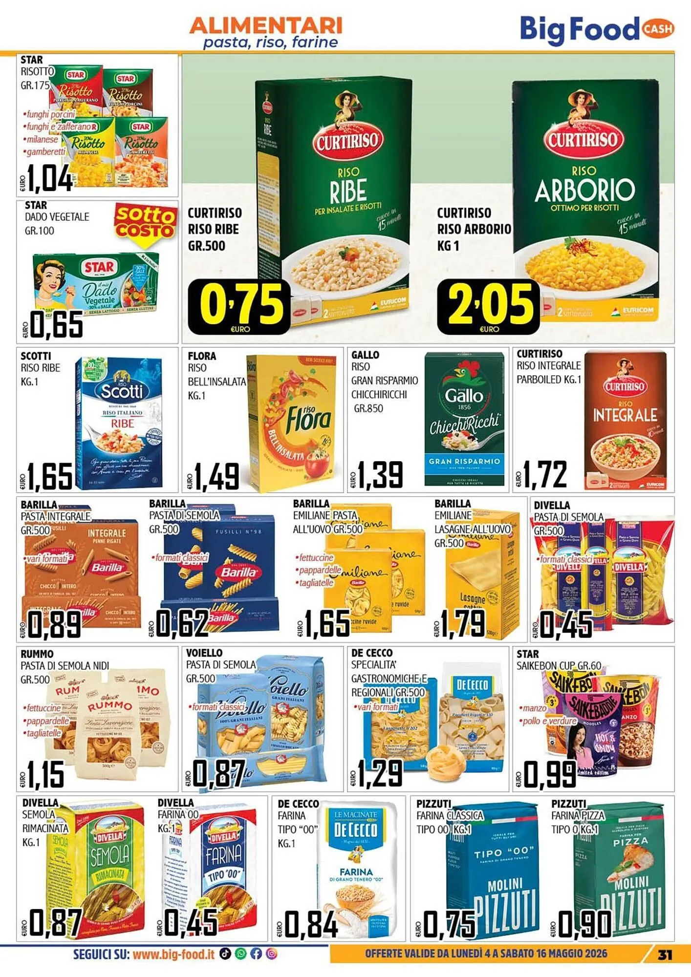 Volantino Big Food da 4 maggio a 16 maggio di 2026 - Pagina del volantino 31
