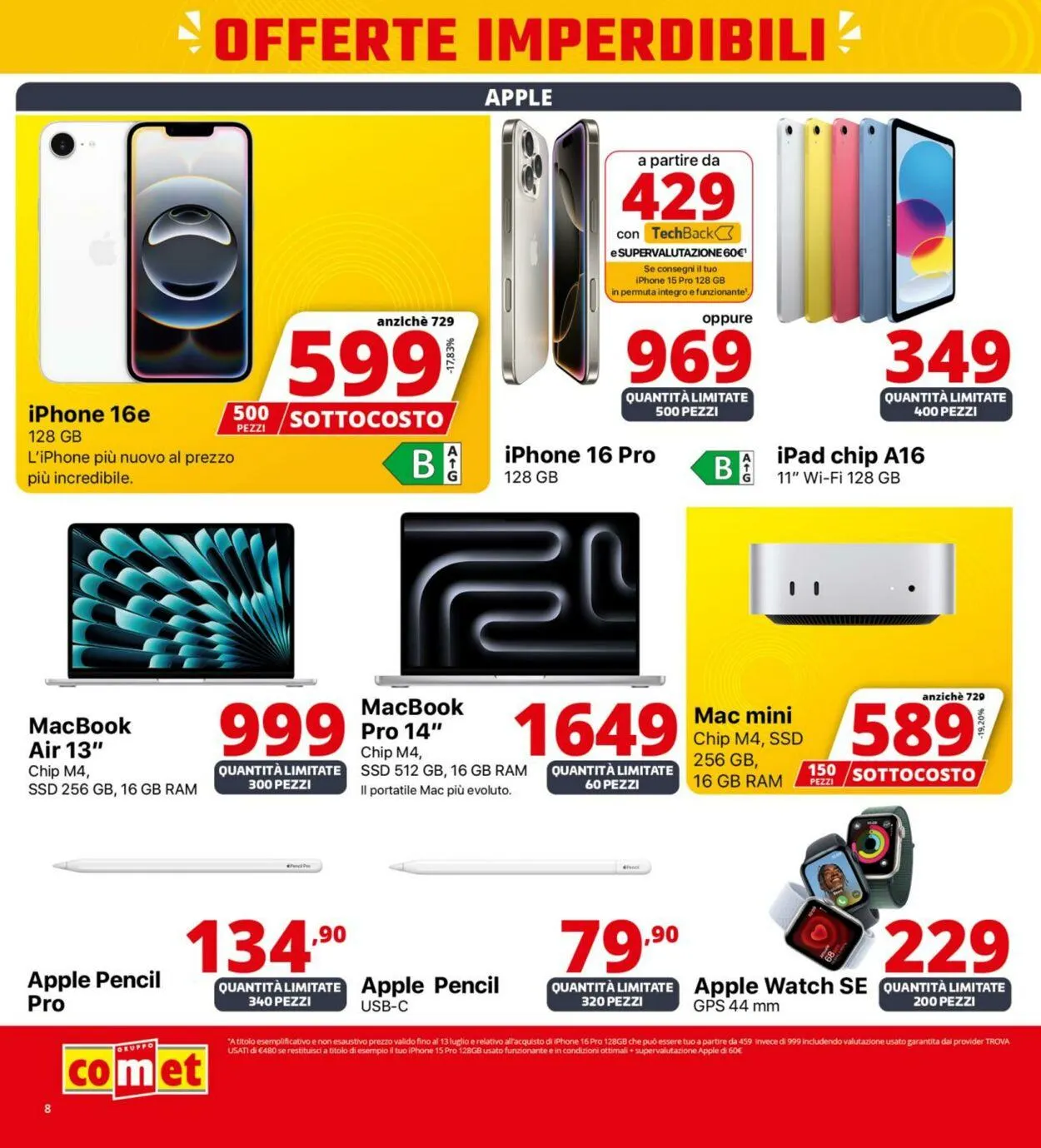 Comet Volantino attuale da 4 luglio a 13 luglio di 2025 - Pagina del volantino 8