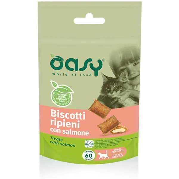 Oasy - Biscotti Ripieni con Salmone