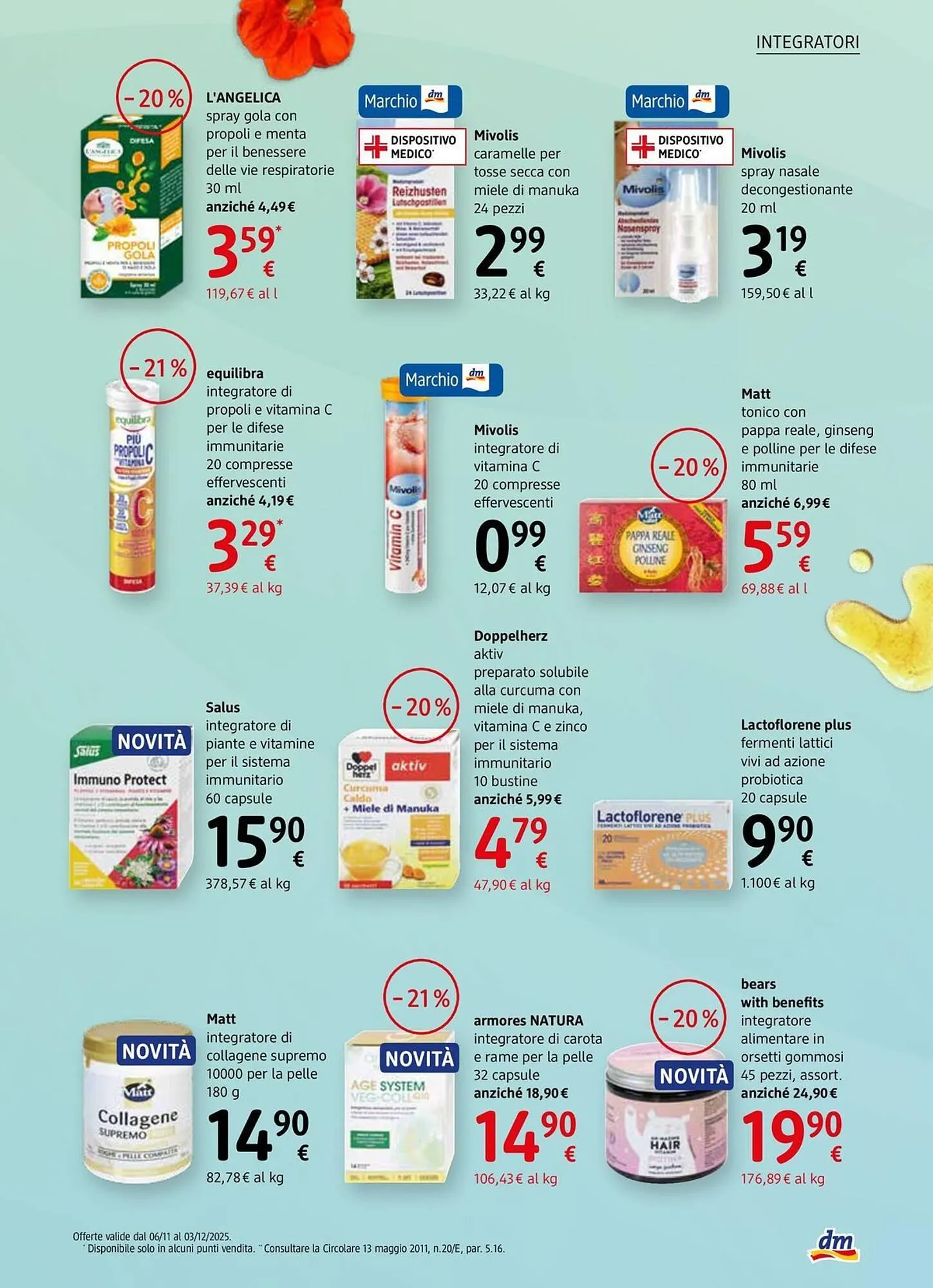 Volantino dm drogerie markt da 6 novembre a 3 dicembre di 2025 - Pagina del volantino 13