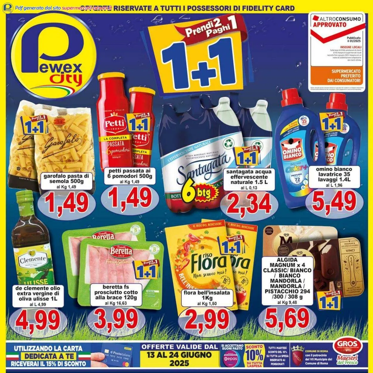 Pewex Volantino attuale da 24 giugno a 8 luglio di 2025 - Pagina del volantino 1