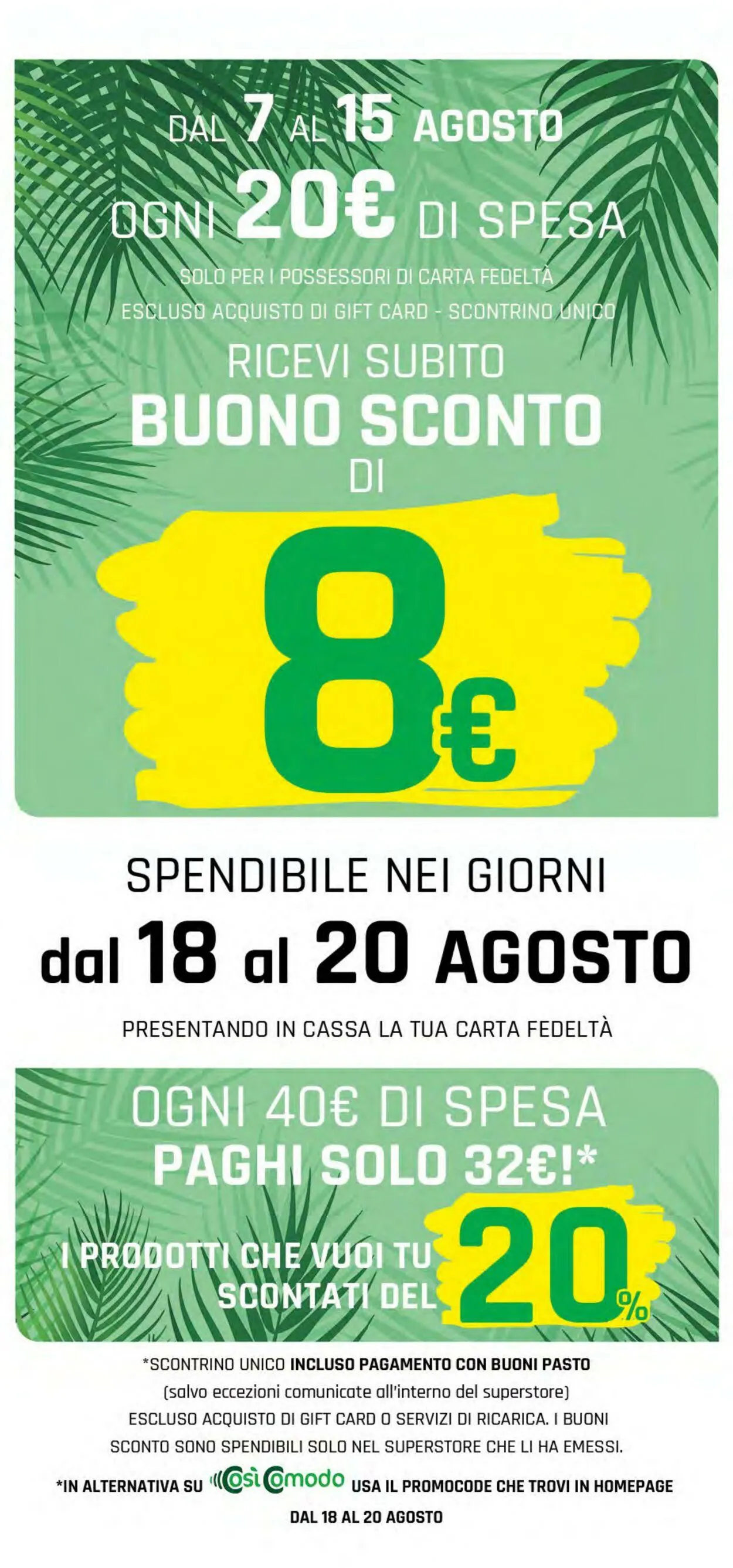 Famila Volantino attuale da 7 agosto a 15 agosto di 2025 - Pagina del volantino 2