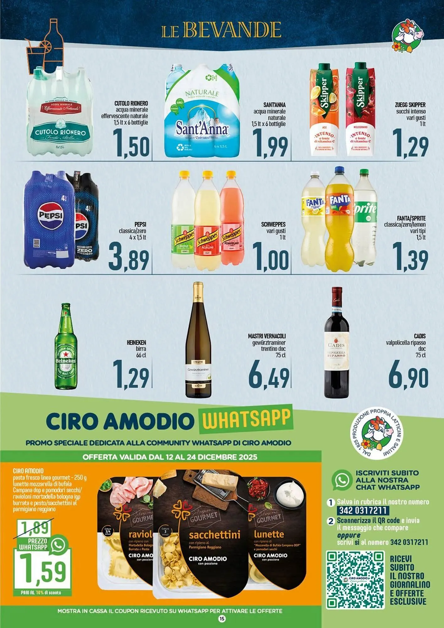 Volantino Ciro Amodio da 12 dicembre a 24 dicembre di 2025 - Pagina del volantino 15