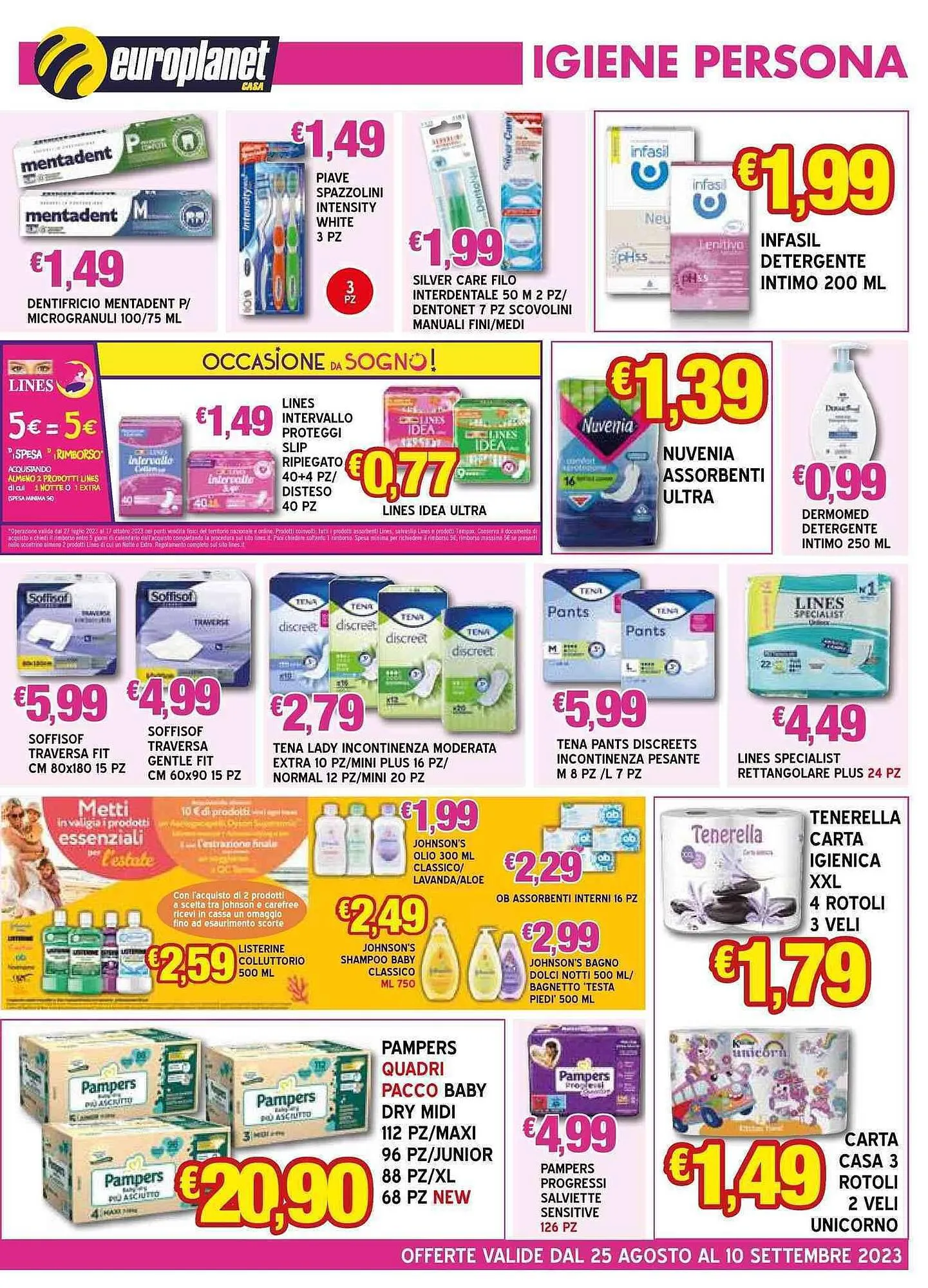 Volantino Europlanet Casa da 25 agosto a 10 settembre di 2023 - Pagina del volantino 11