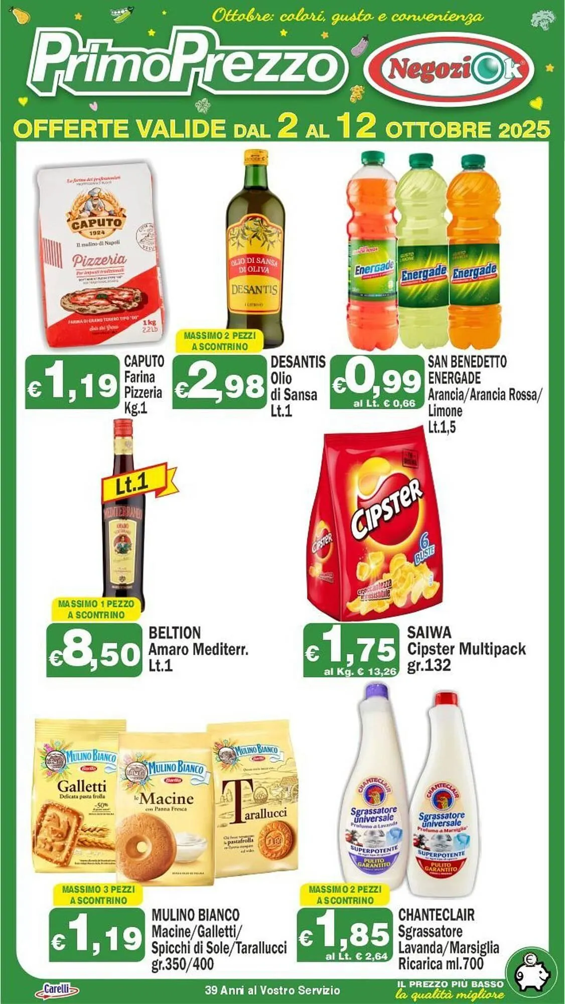 Volantino Primo Prezzo da 2 ottobre a 12 ottobre di 2025 - Pagina del volantino 4