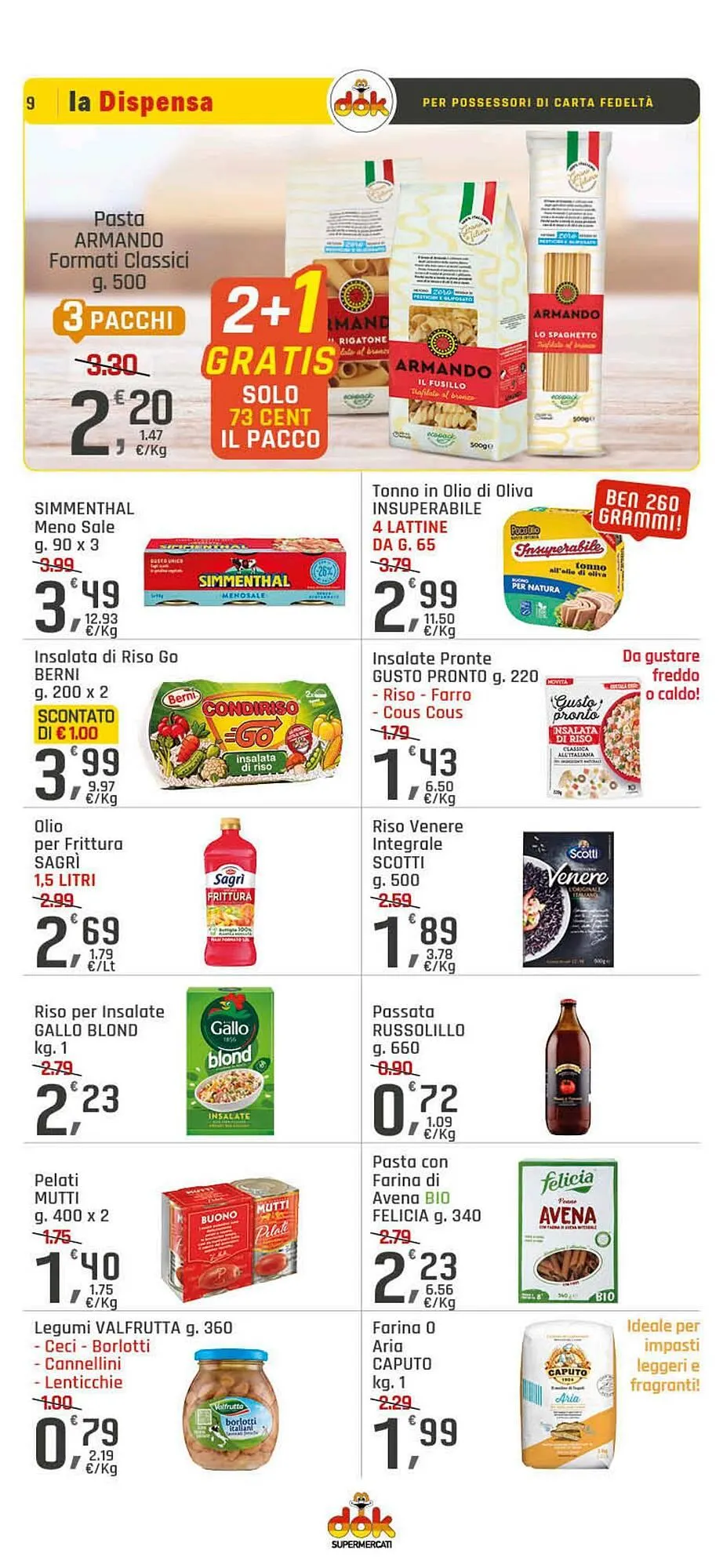 Volantino Supermercati Dok da 22 maggio a 31 maggio di 2025 - Pagina del volantino 9