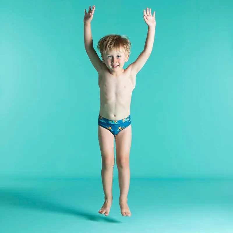 Costume slip baby bambino TIGRE azzurro