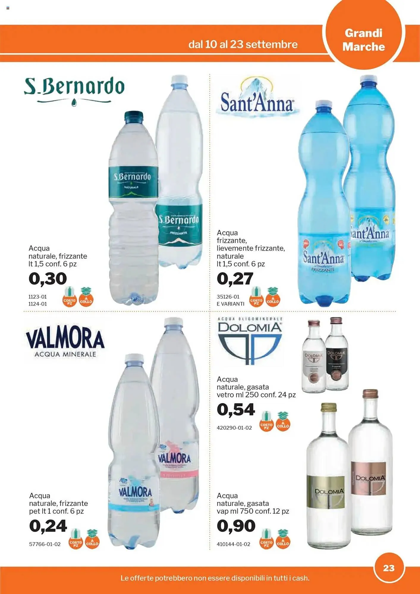 Volantino GrosMarket da 10 settembre a 23 settembre di 2025 - Pagina del volantino 23