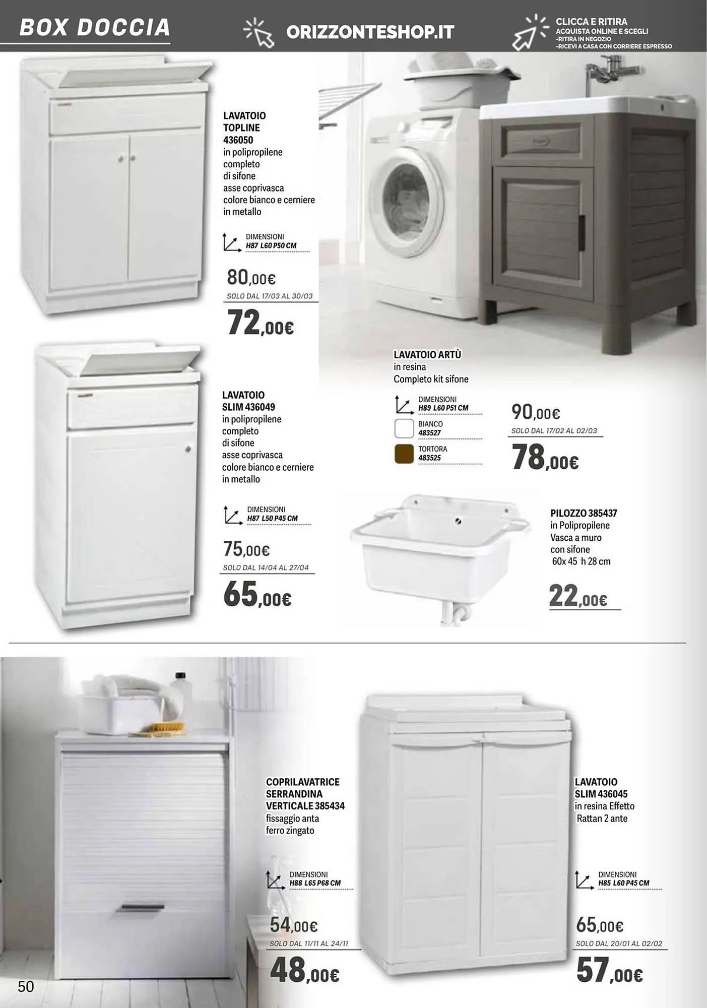 Volantino Orizzonte da 11 febbraio a 30 aprile di 2025 - Pagina del volantino 50