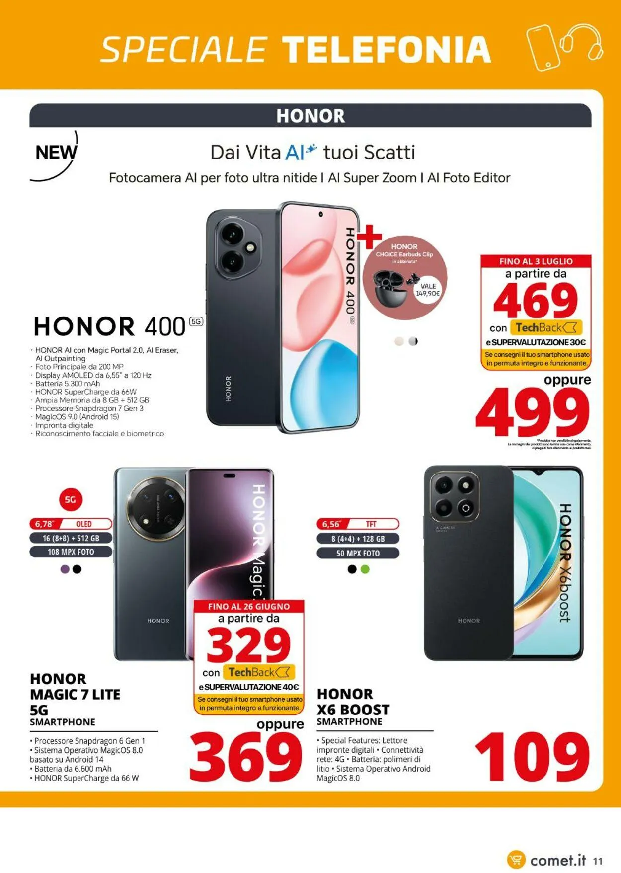 Comet Volantino attuale da 6 giugno a 18 giugno di 2025 - Pagina del volantino 11