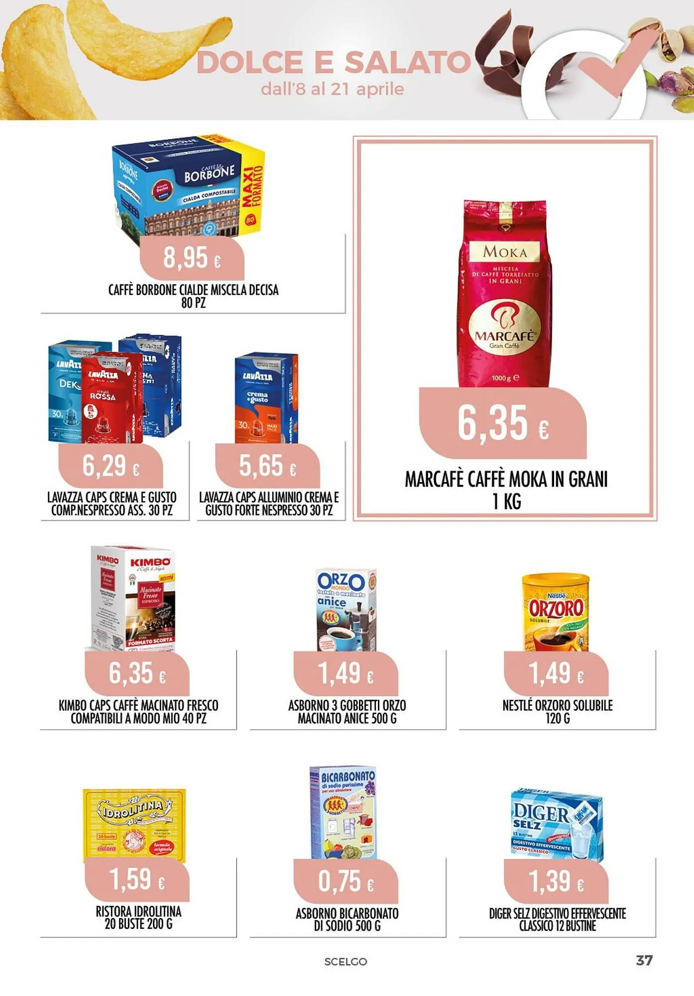 Volantino Scelgo da 8 aprile a 21 aprile di 2024 - Pagina del volantino 37