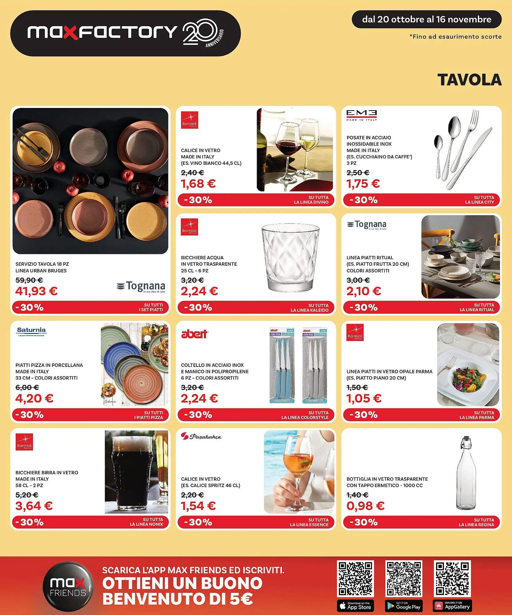 Volantino Max Factory da 8 ottobre a 9 novembre di 2025 - Pagina del volantino 10