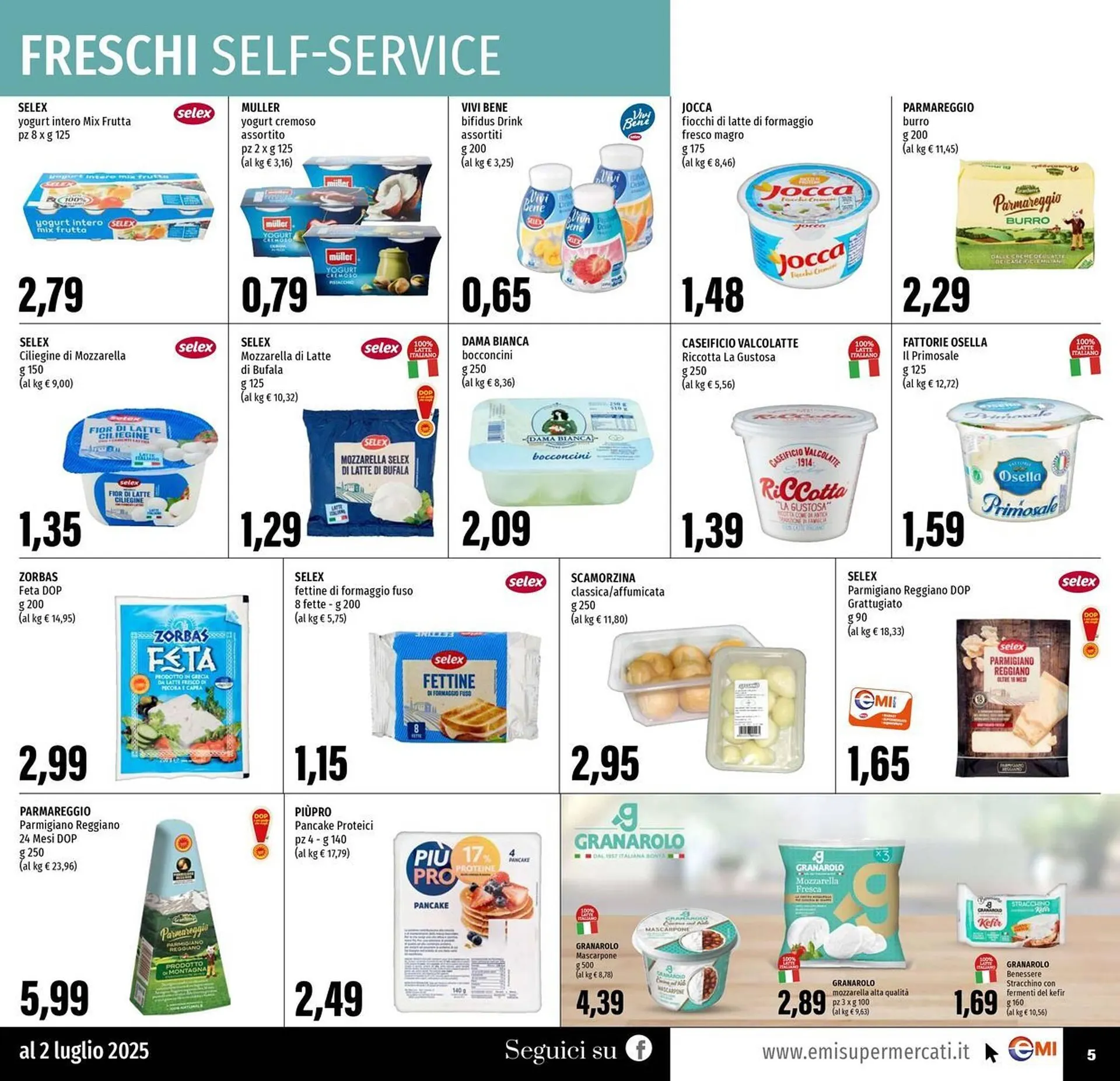 Volantino Emi Supermercati da 19 giugno a 2 luglio di 2025 - Pagina del volantino 5