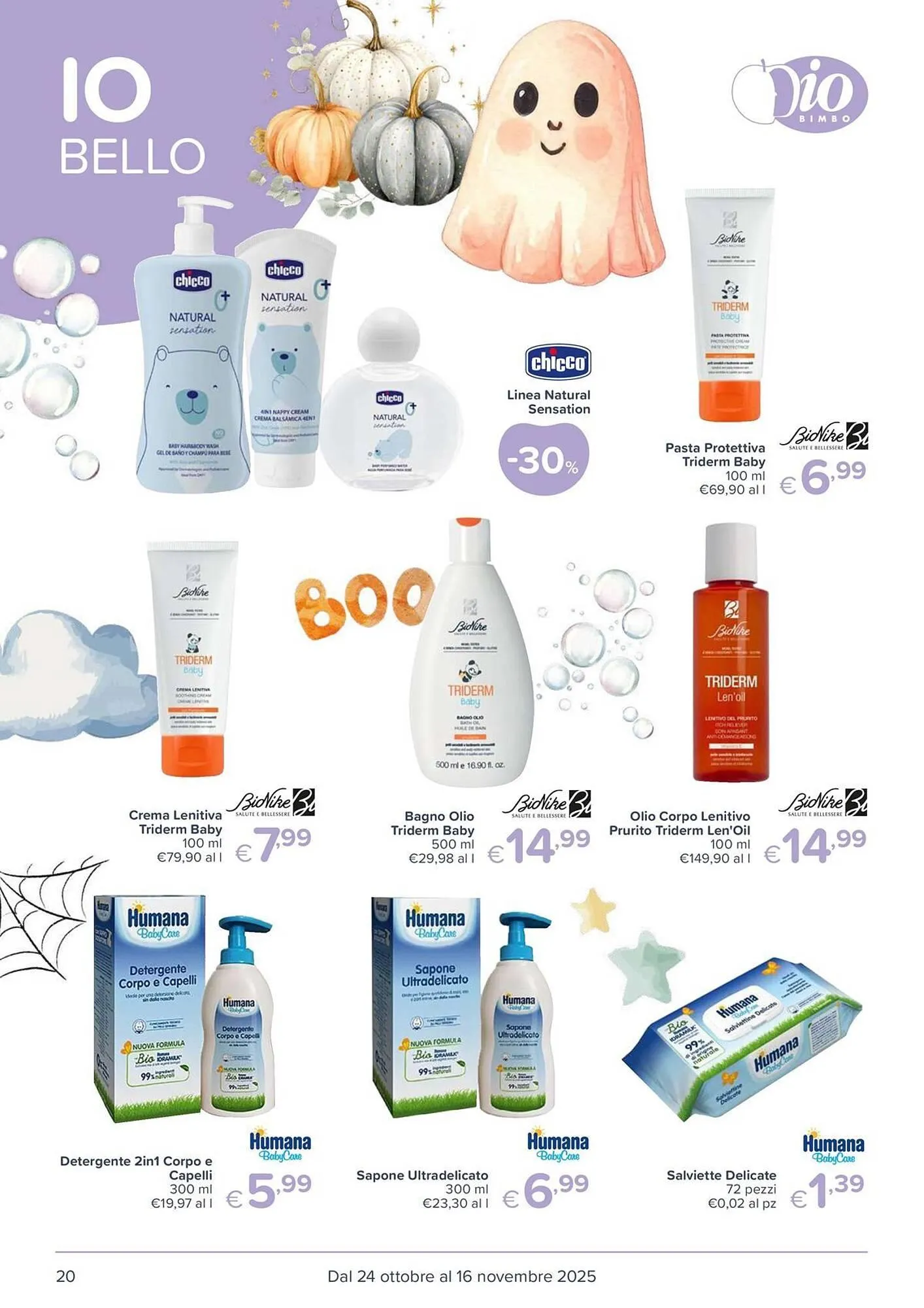 Volantino Io Bimbo da 24 ottobre a 16 novembre di 2025 - Pagina del volantino 20