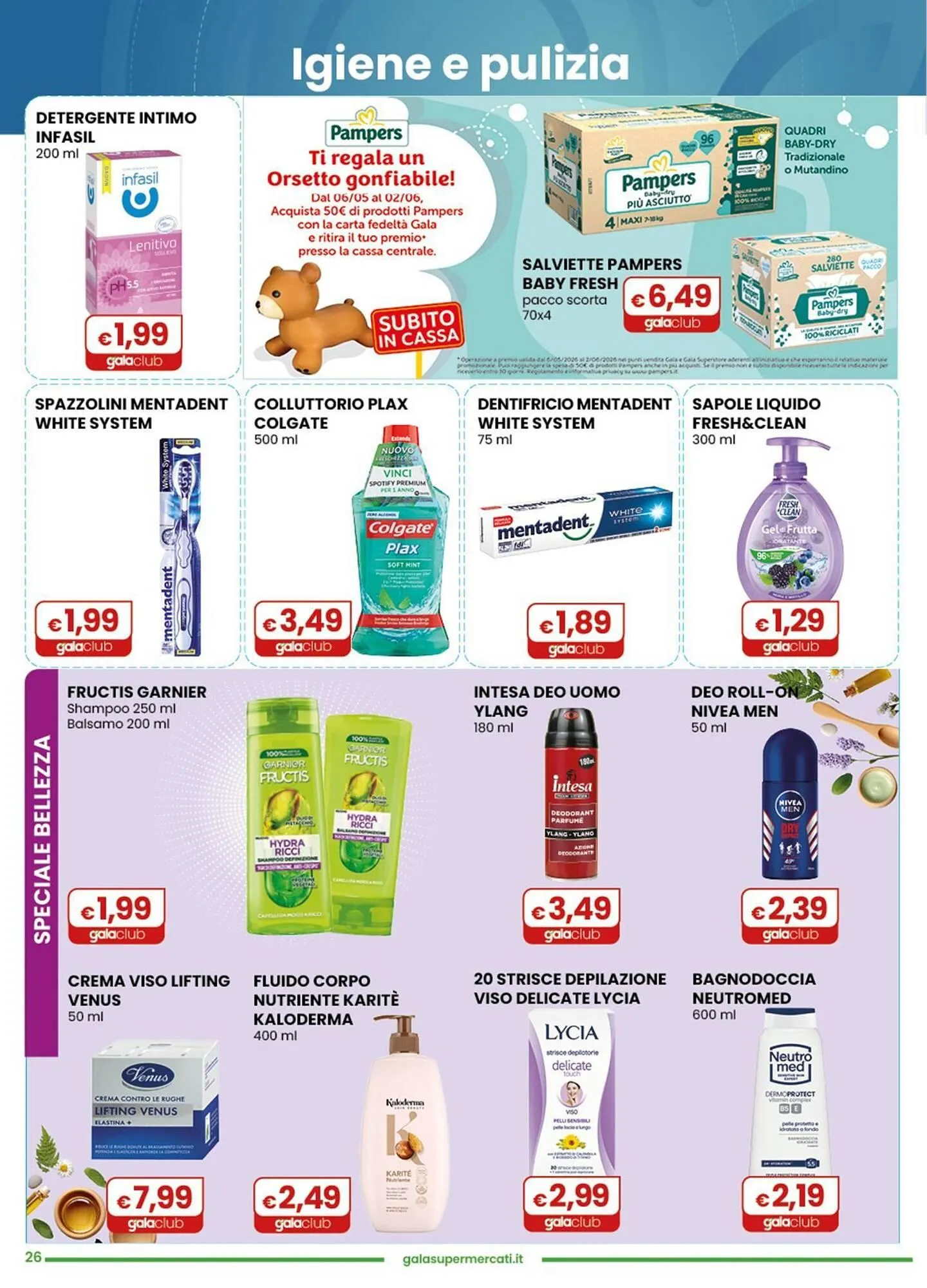 Volantino Gala Supermercati da 6 maggio a 19 maggio di 2026 - Pagina del volantino 26