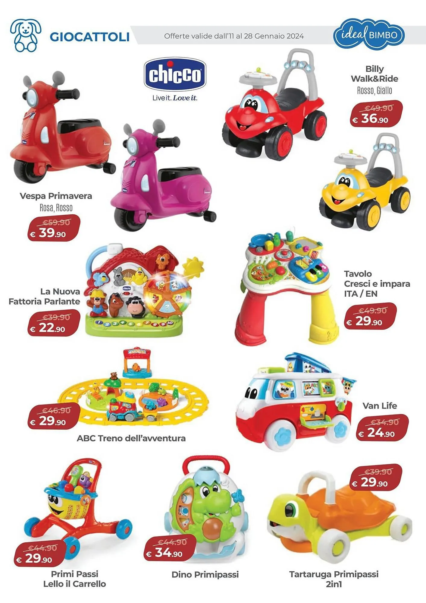 Volantino Ideal Bimbo da 11 gennaio a 28 gennaio di 2024 - Pagina del volantino 4