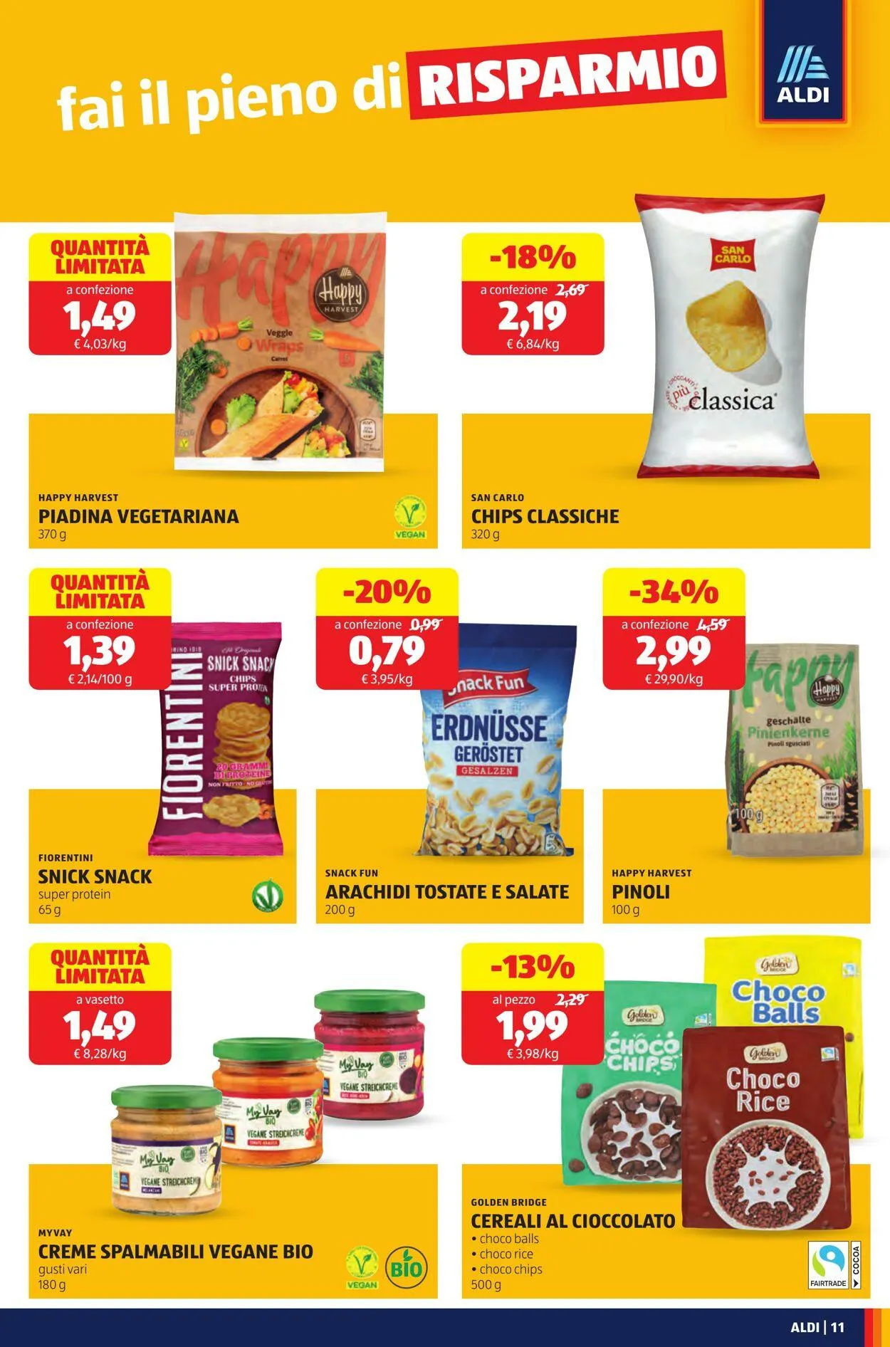 Aldi Volantino attuale da 27 ottobre a 2 novembre di 2025 - Pagina del volantino 11