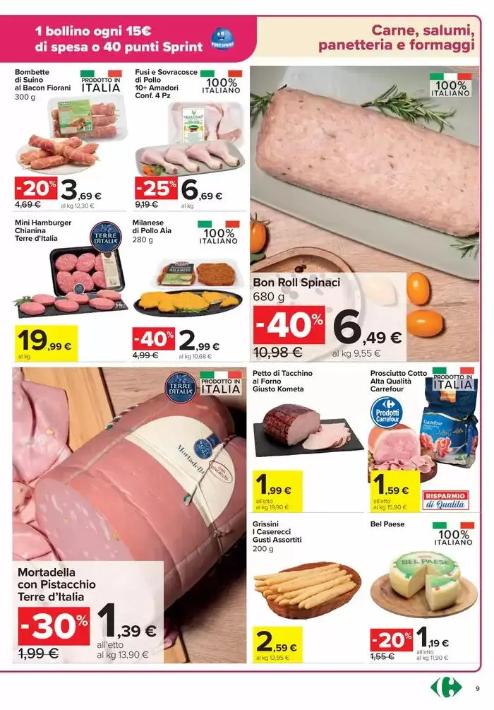 Sconti 30%40%50% da 26 febbraio a 16 marzo di 2025 - Pagina del volantino 9