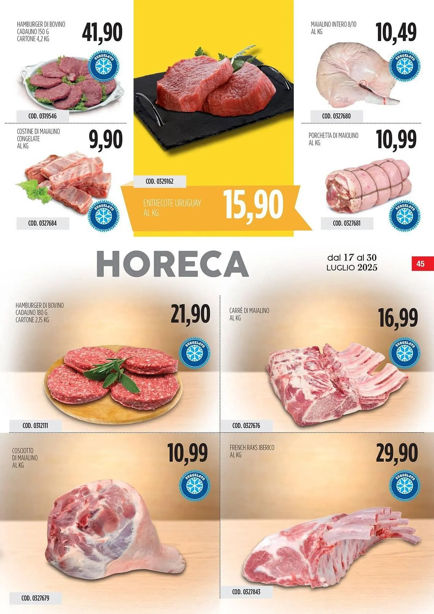 Volantino Carico Cash & Carry da 17 luglio a 30 luglio di 2025 - Pagina del volantino 45